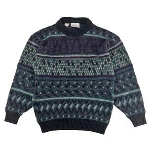 Vintage 90s Abstract Sweater Cambio Italia 1990s